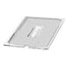 Carlisle 1031107 Clear TopNotch One-Sixth Size Handled Notched Lid (Case of 6)