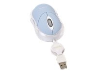 Dicota Spirit Optische USB Notebook Maus, 3 Taste(n), verkabelt, USB, blau Preisvergleich