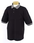 Jerzees Adult 7 oz. 100% Ringspun Cotton Easy Care Cool Knit Jacquard Collar Golf Shirt