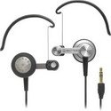 Audio-Technica Earbud/Clip-On Hybrid Headphones Silver
