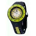 Adidas Kids - ADM2034 - Montre Enfant - Quartz Analogique - Bracelet Plastique Noir et Jaune
