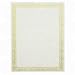 Blank Parchment Certificates with Serpentine Gold Foil Border, Letter, 12/Pack GEO444...