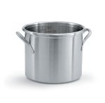 Stock Pot w/o Cover, 20 qt, Stainless, 12 in Diameter