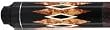 Lucky Cues by McDermott - Brown Burl with Black and White Points