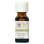 Aura Cacia Essential Oil Sandalwood .5 oz