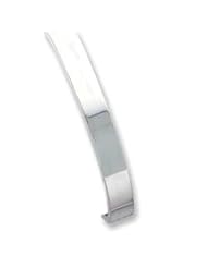 Sterling Silver 9.50mm Hinged Bangle QB298"