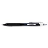 uni-ball Jetstream Sport RT Retractable Ball Pen, Bold Point, 1.0 mm, Black Barrel, Black Ink, 12-Count  (1738685)