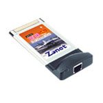 ZONET ZEN1200 / ZEN1201 32BIT ETHERNET NETWORK ADAPTER 10/100 CARDBUS NOTEBOOK PCMCIA PC CARD