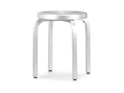 Yorick Full Cast 18 Inch Aluminum Stool