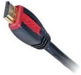Nxg Basix Audio/Video Cable with Ethernet - HDMI for Audio/Video Device, Satellite Receiver, Gaming Console, TV - 49.21 ft - 1 x HDMI Male Digital Audio/Video - Gold-plated Connectors - Black