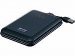 BUFFALO USB2.0対応 耐衝撃ポータブルHDD TurboUSB機能搭載 250GB ブラック HD-PSG250U2-BKの画像