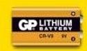 HS GP CRV9 PP3 9v 10 Year Long life Lithium Smoke alarm
