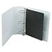 ClearVue XtraValue D-Ring Presentation Binder, White Vinyl, 4 Capacity (CRD17810)