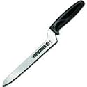 RH Forschner Black Handle Bread Knife - 9 in. Offset Stainless Steel Blade