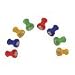 Hog Wild Fridge-pins - Rainbow Color