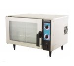 Counter Top Omni Convection Oven, SS, Glass Door, 4 in Legs, 120 V