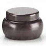 Voluspa Makassar Ebony & Peach Mini Tin with Screw Cap 2.7 oz