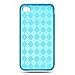 Premium TPU Flexi Argyle Gel Skin for Apple iPhone4, 4th Generation, 4th Gen Flexible See Thru Skin,