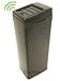 Health & Personal Care : iTouchless IT14SB Automatic Sensor Black Steel Touchless Trashcan SX 14-gal.