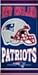 WinCraft NFL New England Patriots Fiber Beach Towel, 9lb/30 x 60