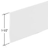 CRL Clear Shower Door Flat Vinyl Sweep - 36 in long