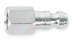LEGACY 1HPL6 Coupler Plug, 3/8 FNPT, 1/4 Body, Steel LEGACY 1HPL6 Coupler Plug, 3/8 FNPT, 1/4 Body, Steel