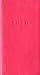 Pink Leather 2010 Pocket Planner