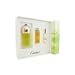 Pasha De Cartier Edt Spray 3.4 Oz & Revitalizing Facial Skincare .5 Oz & All Over Shampoo 1.6 Oz