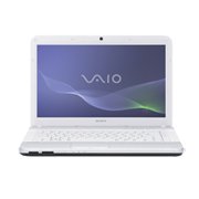 Sony - 14 VAIO E Series Laptop - 6GB Respect - 640GB Hard Drive - i5-2450M 2.5GHz Processor - Glacier Silver