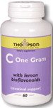 Vitamin C One Gram 60 caps 1000 mg By Thompson.