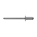 POP SSD48SSBS201 Blind Rivet,1/8 Dia,0.625 L,PK500