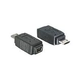 Adattatore USB- 5-poli Micro-USB tipo B (M) - Mini-USB, tipo B (W)di DeLock
