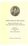 With a pen in her hand : women and writing in Italy in the nineteenth century and beyond