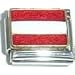 Clearly Charming Austria Flag Italian Charm Bracelet Link