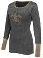 Touch by Alyssa Milano Women's New Orleans Saints Kari Burnout Thermal Top