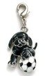 Webkinz Black Lab Charm