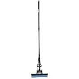 Sponge Mop, PVA, Handle Wringer, Roller Mop, Telescope Handle, Plastic, Black RUBG780