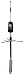 Wilson 301133 Spring-Mount High-Gain Cellular Antenna