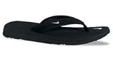 Nike Women's Celso Girl Thong (Black/ White) - 6