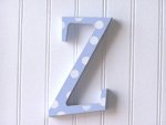 New Arrivals Polka Dot Letter "Z"
