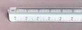 Mars Triangular Scale for Architects, Regular, 12, White STD9871931
