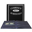 BCW - BLACK Currency Portfolio - (Dollar Bill Combo Storage Album) - Currency and Coin Collecting Supplies