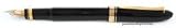 Omas 360 Fountain Pen Black with Gold Trim