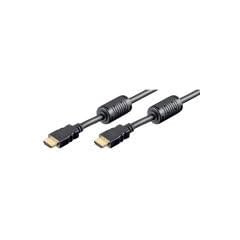 1m HDMI Kabel 1080p; 1A Qualit�t; vergoldet; 2x Ferrit - Filter