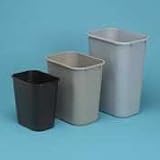 RUB295700BG - Soft Molded Plastic Wastebasket