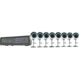 SVAT CV501-16CH-007 Do-it-Yourself DVR Security System with 8 Indoor/Outdoor Night Vision CCD Surveillance Cameras and Smartphone Compatibility
