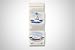 Letter Rack & Hooks (2), wht, l'house/boat motif 40x14x5cm