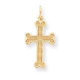 10k Cross Pendant