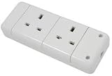 Review Skytronic  / MSB02 2 gang 13A trailing socket - bulk