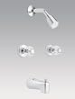 MOEN Chateau 2H Knob TUB/SHWR CHROME 2982
